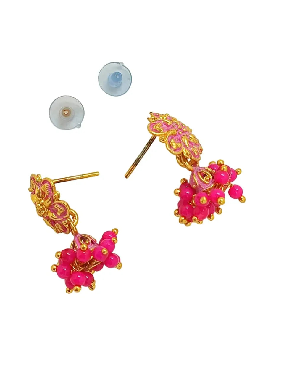 Set of 2 Classic Ethnic Jhumkas Earrings