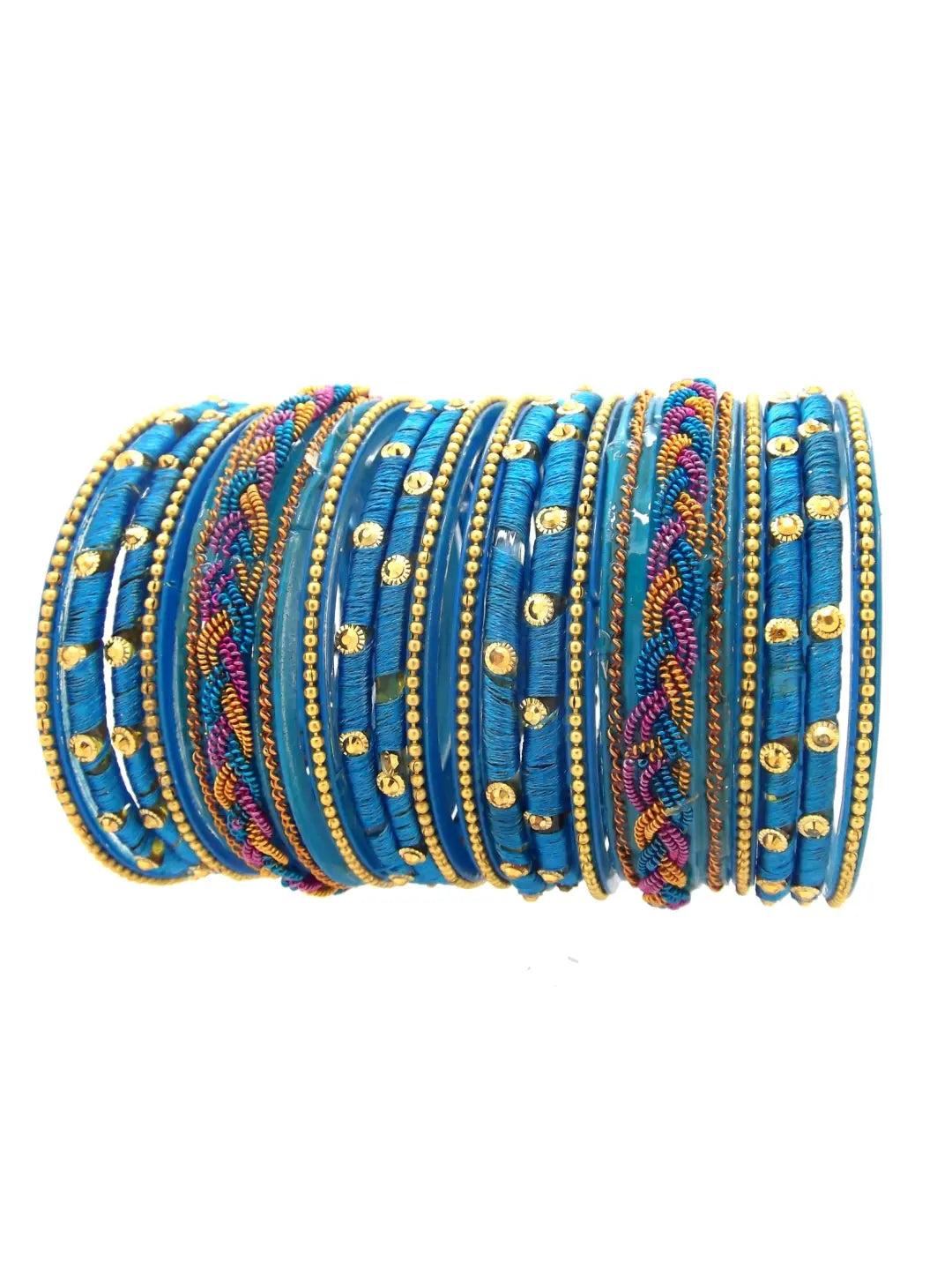 Blue Bangle Chuda Set