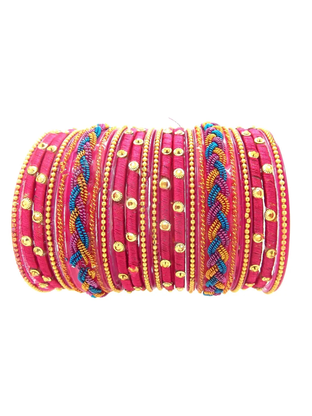 Rani Pink Bangle Chuda Set
