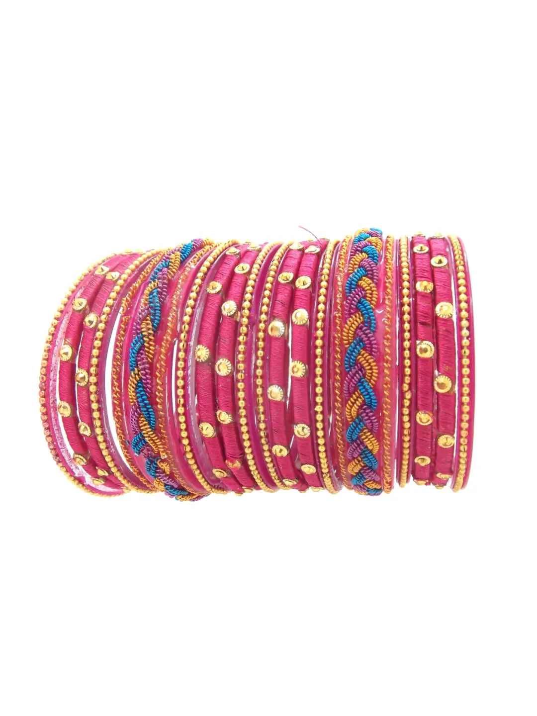 Rani Pink Bangle Chuda Set