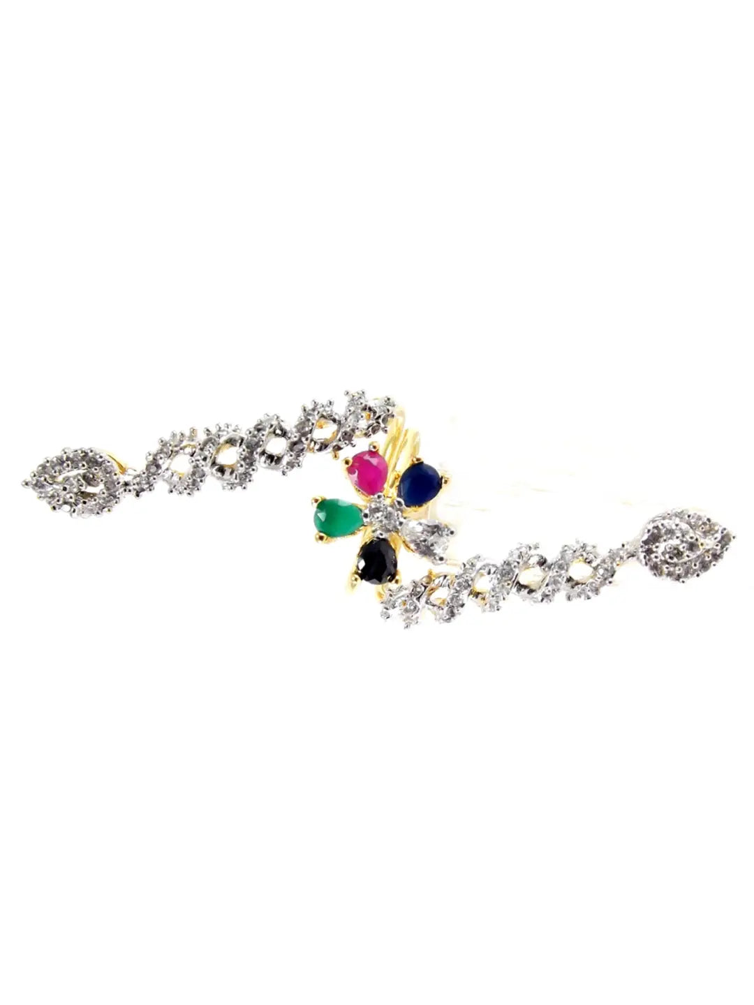 CZ Sparkle Floral Ring