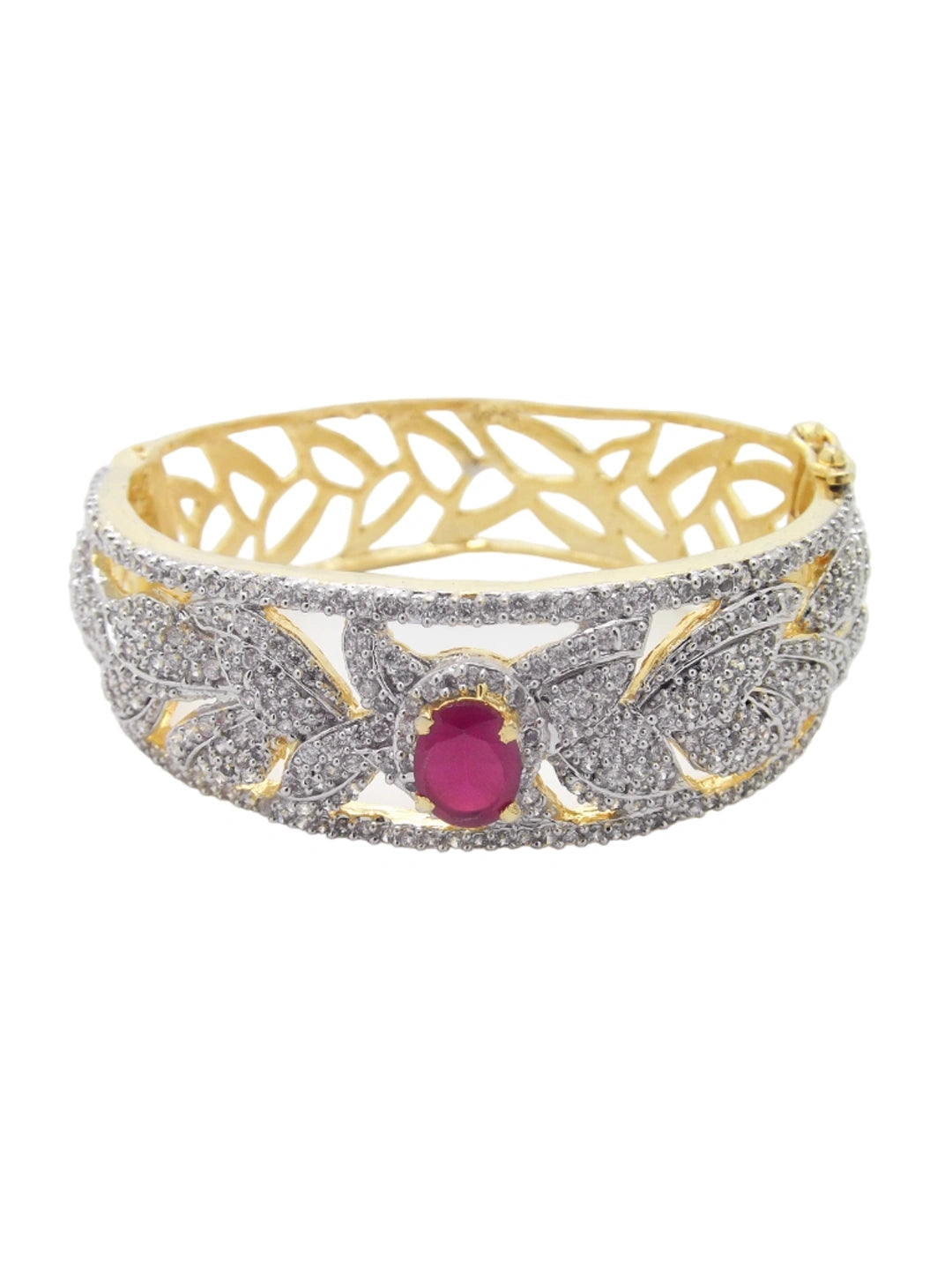 Gold Plated Kada Bracelet