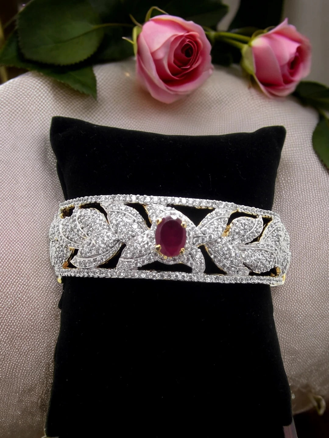 Gold Plated Kada Bracelet