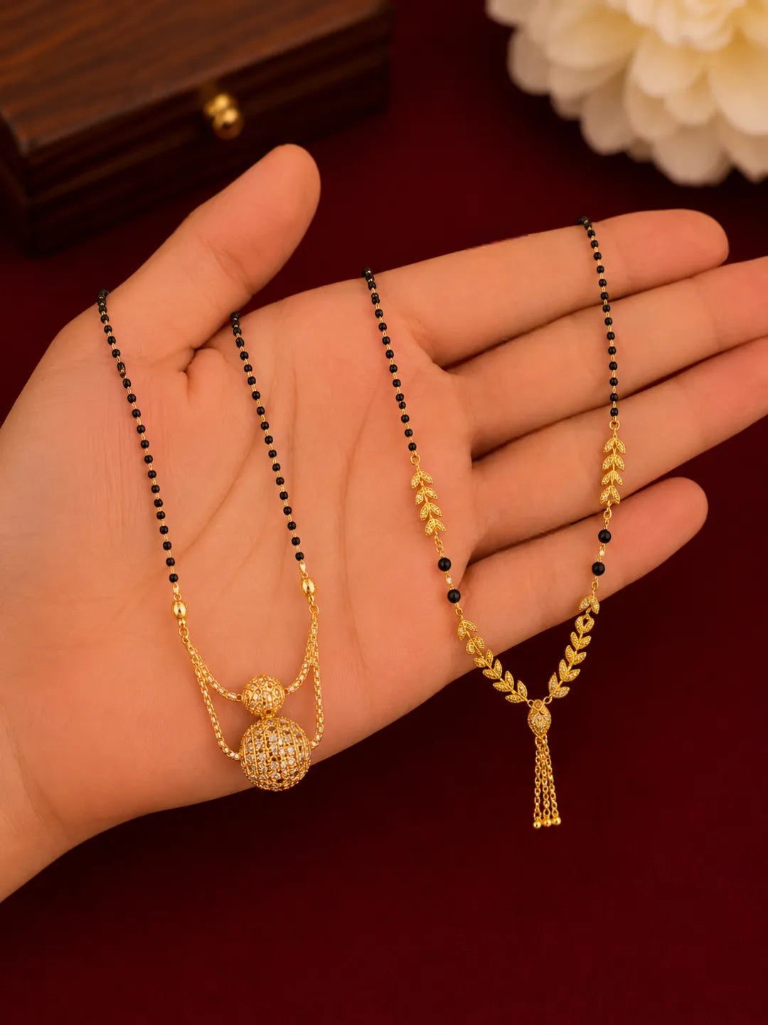Mangalsutra Combo With Elegent Design