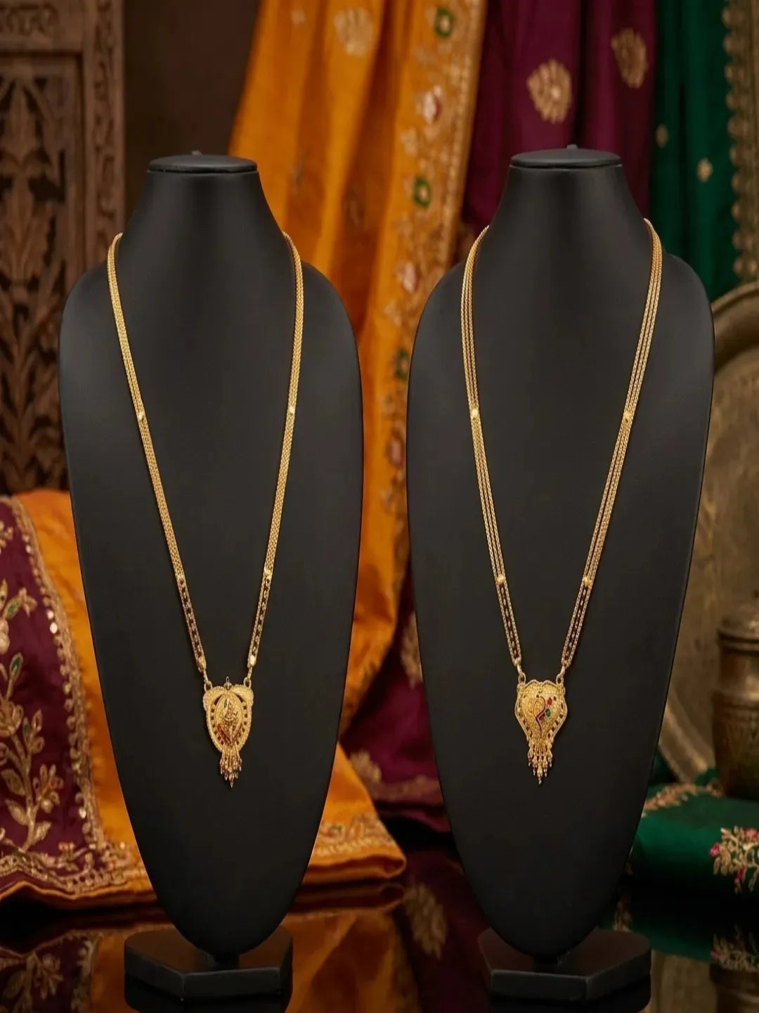 Set of 2 Gold Plated Mangalsutra
