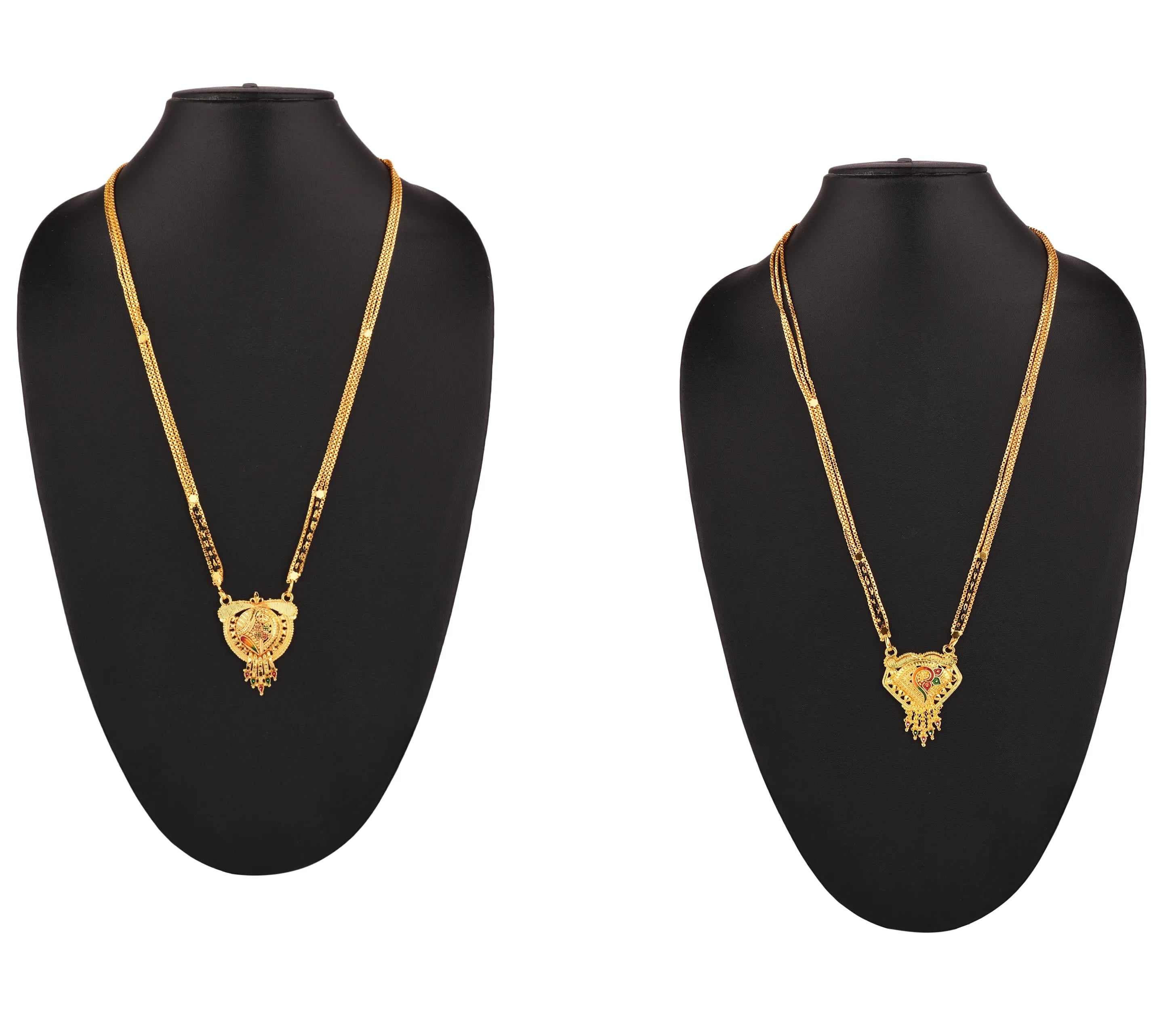 Set of 2 Gold Plated Mangalsutra