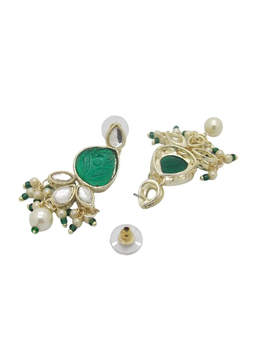 Green Stone Jewellery Set