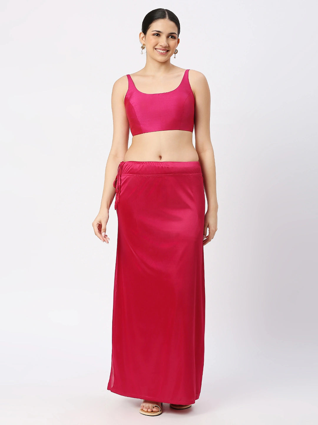 Rani Pink Satin Petticoat