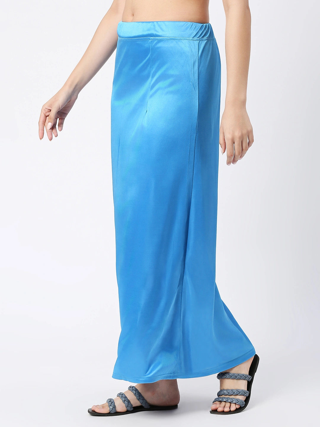 Bondi Blue Satin Petticoat