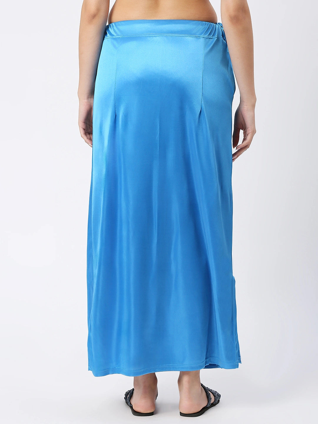 Bondi Blue Satin Petticoat