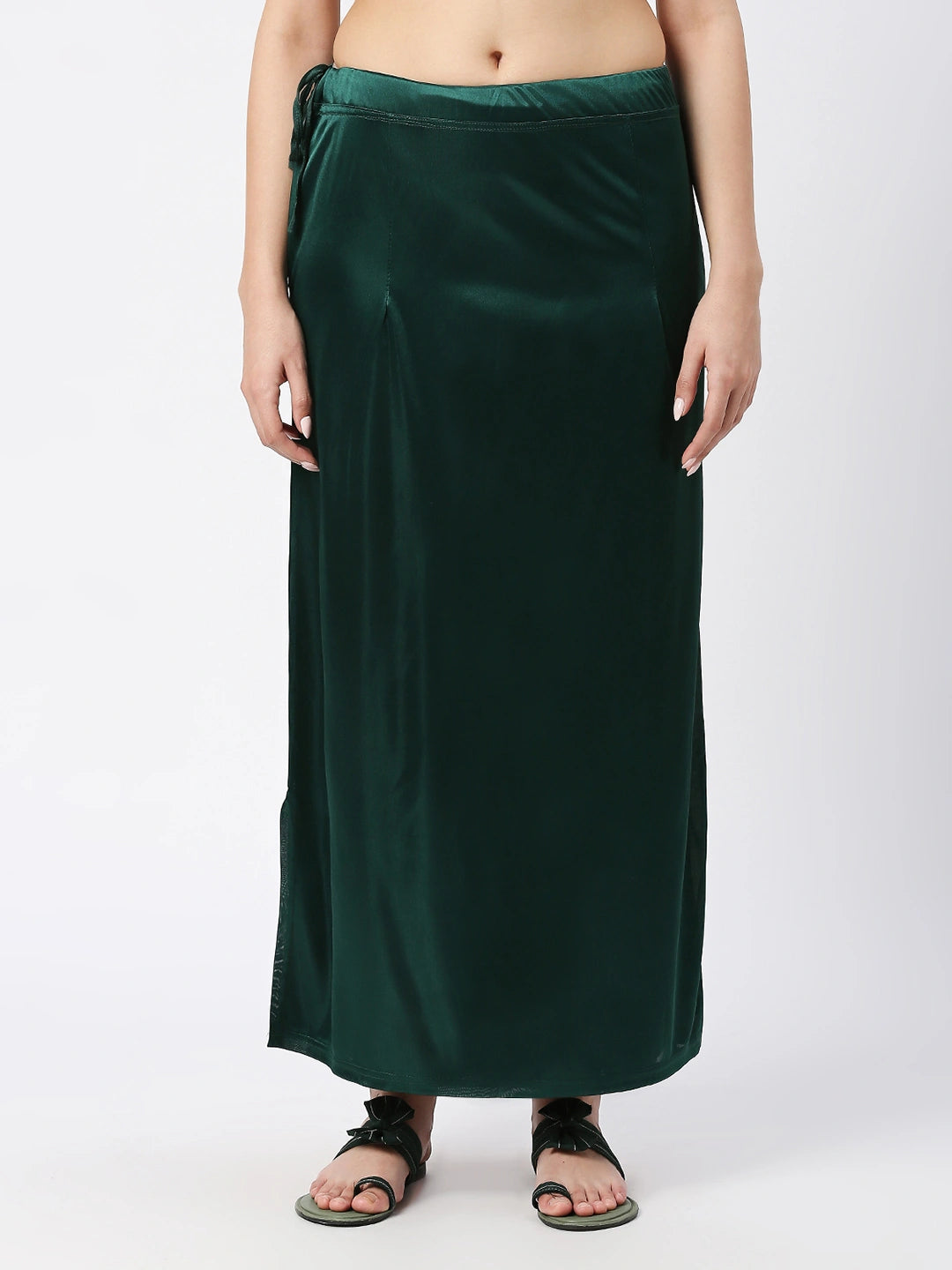 Rama Green Satin Petticoat