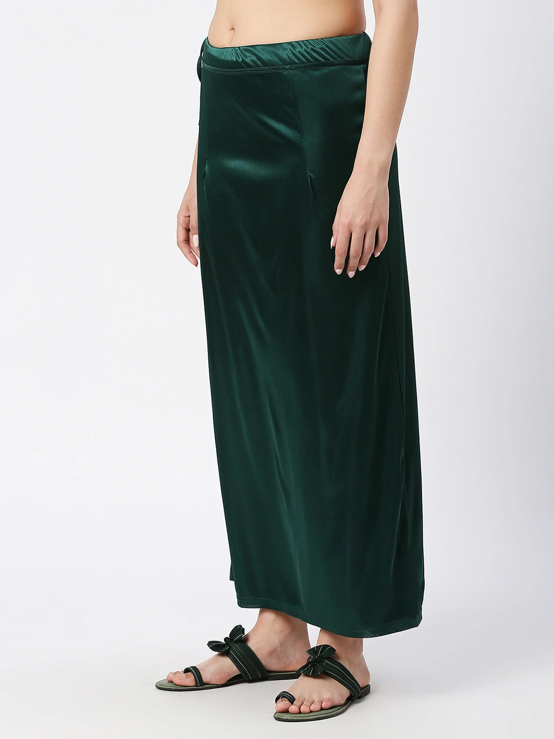 Rama Green Satin Petticoat