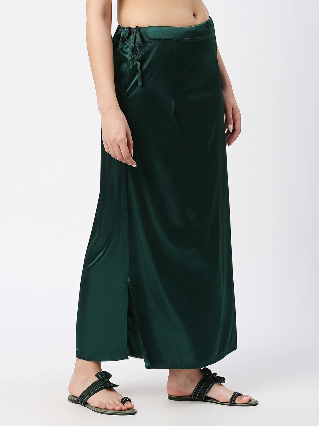 Rama Green Satin Petticoat