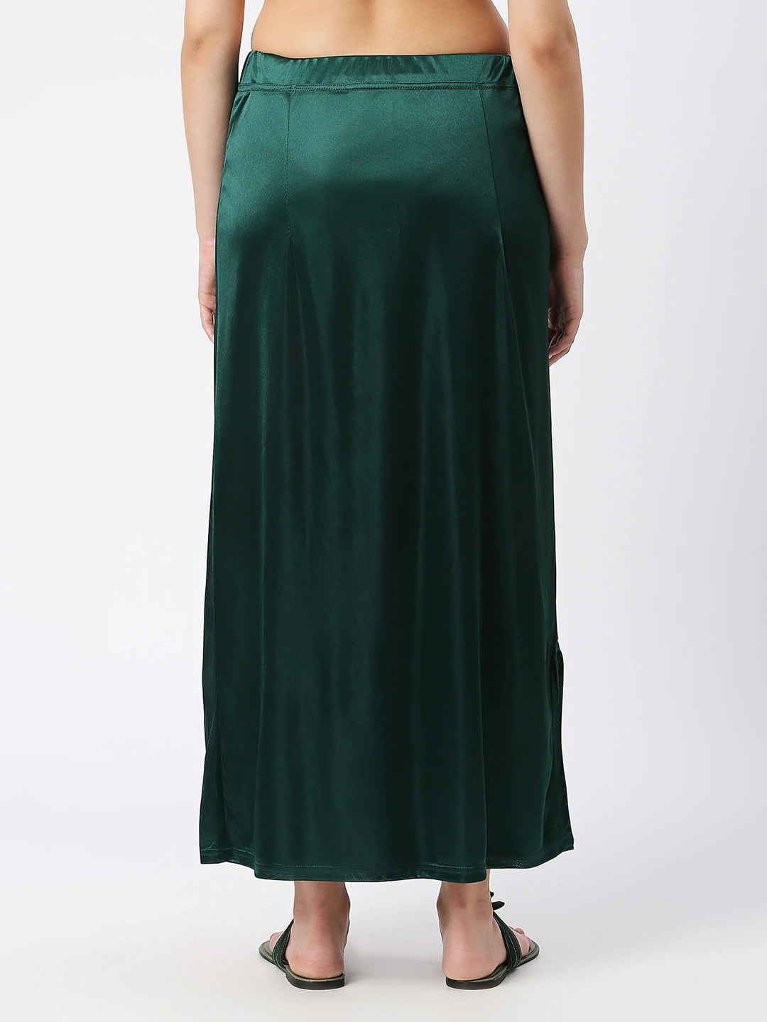 Rama Green Satin Petticoat