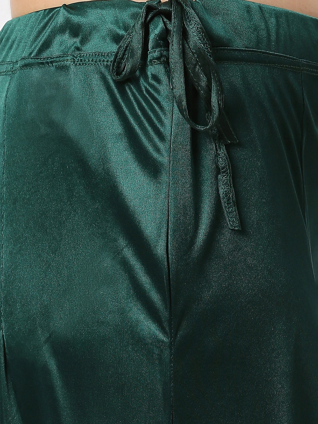 Rama Green Satin Petticoat