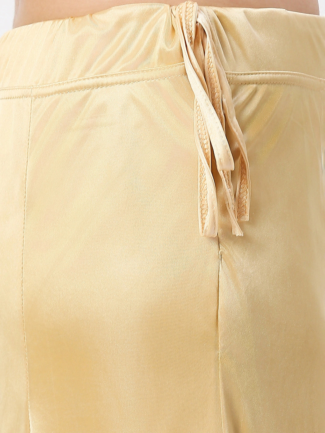 Light Gold Satin Petticoat