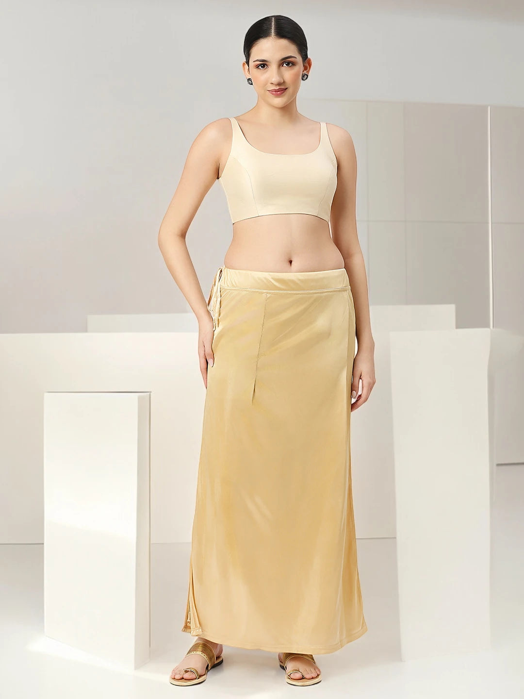 Light Gold Satin Petticoat