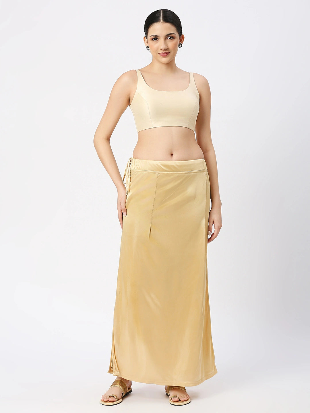 Light Gold Satin Petticoat