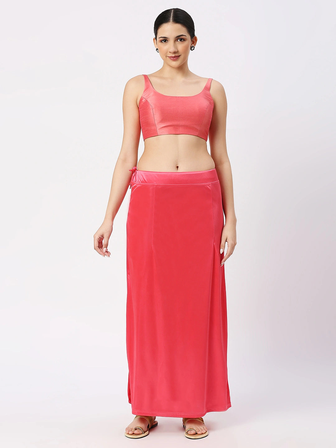 Hot Pink Satin Petticoat