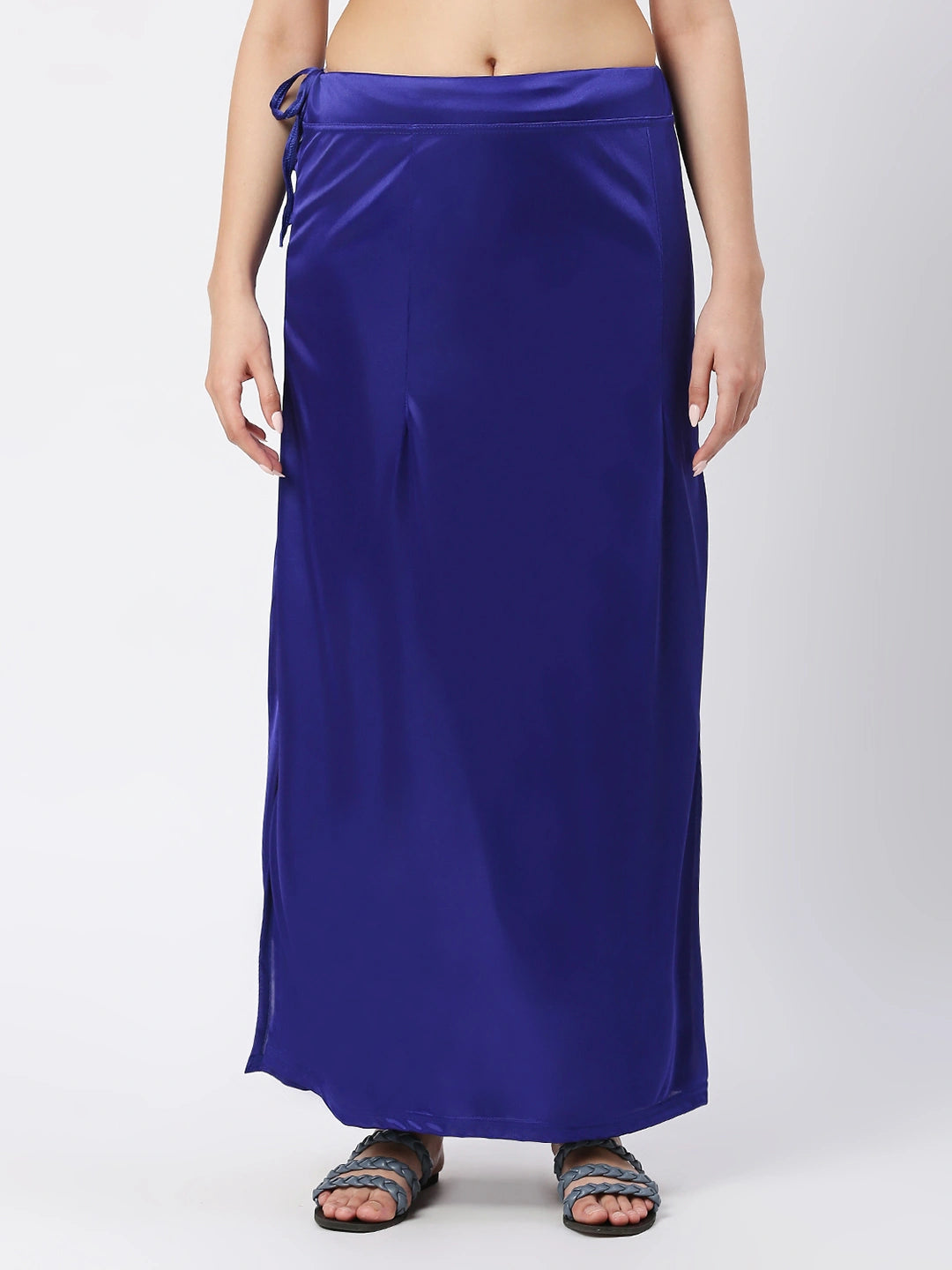 Royal Blue Satin Petticoat