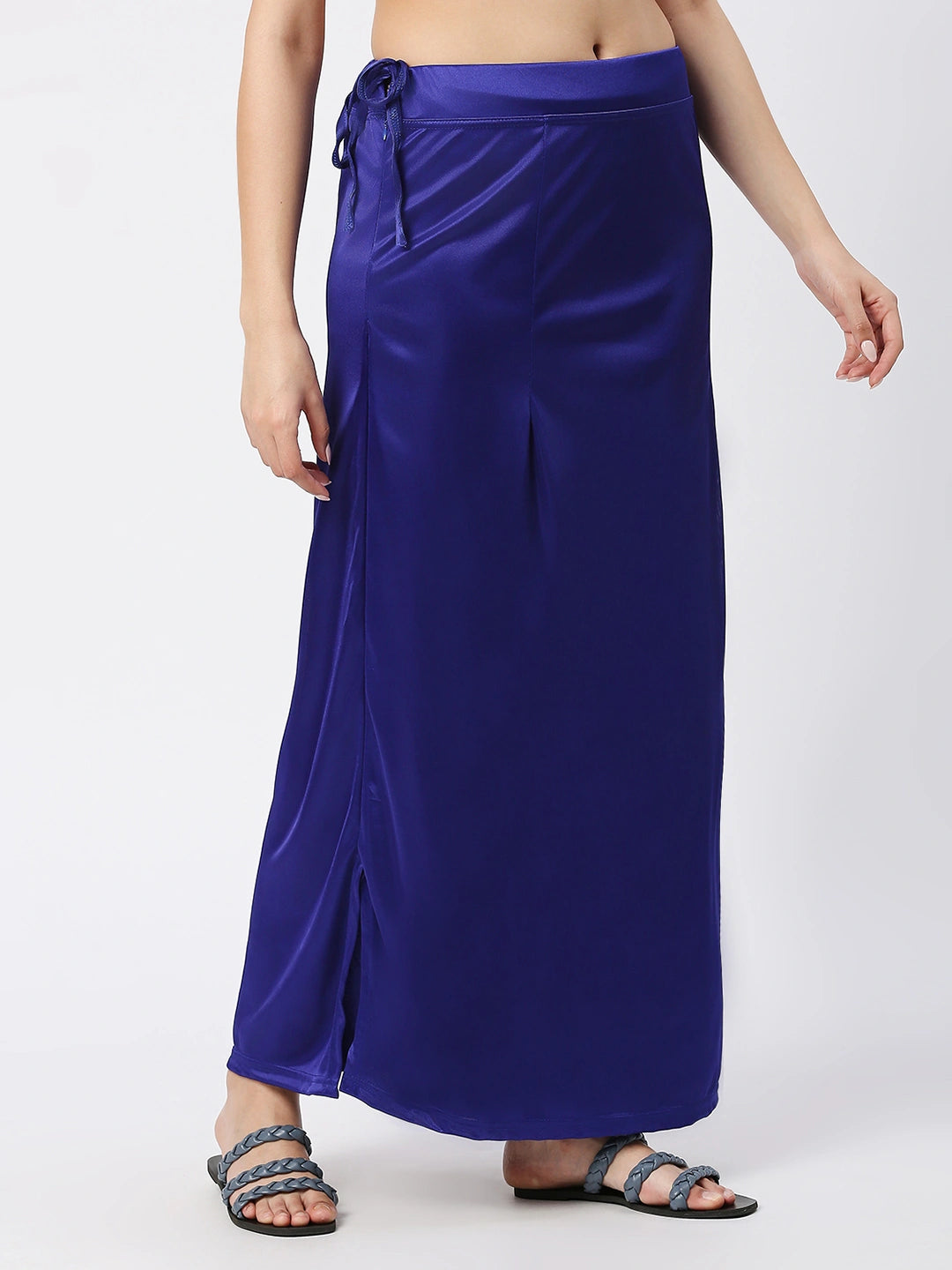 Royal Blue Satin Petticoat