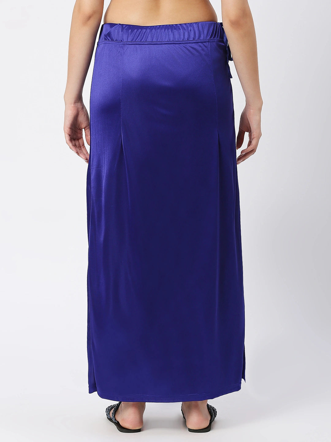 Royal Blue Satin Petticoat