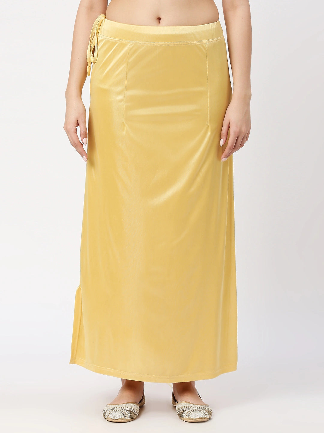 Pale Gold Satin Petticoat