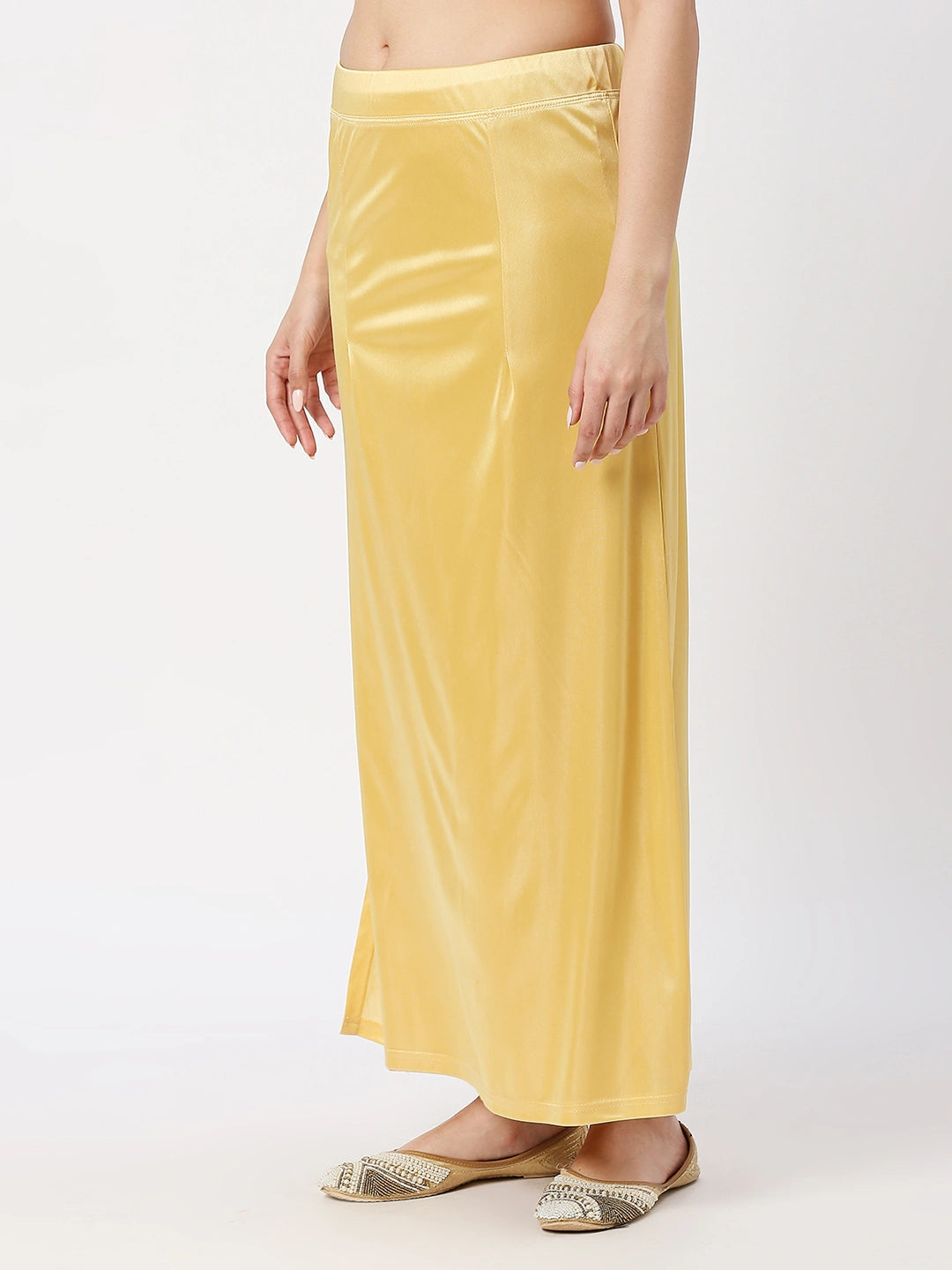 Pale Gold Satin Petticoat