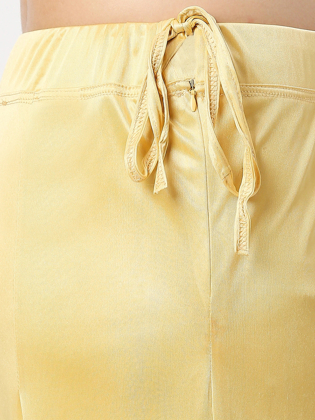 Pale Gold Satin Petticoat