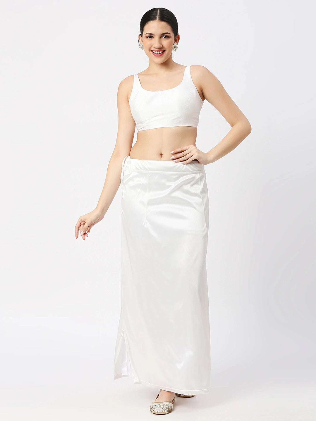 White Satin Petticoat