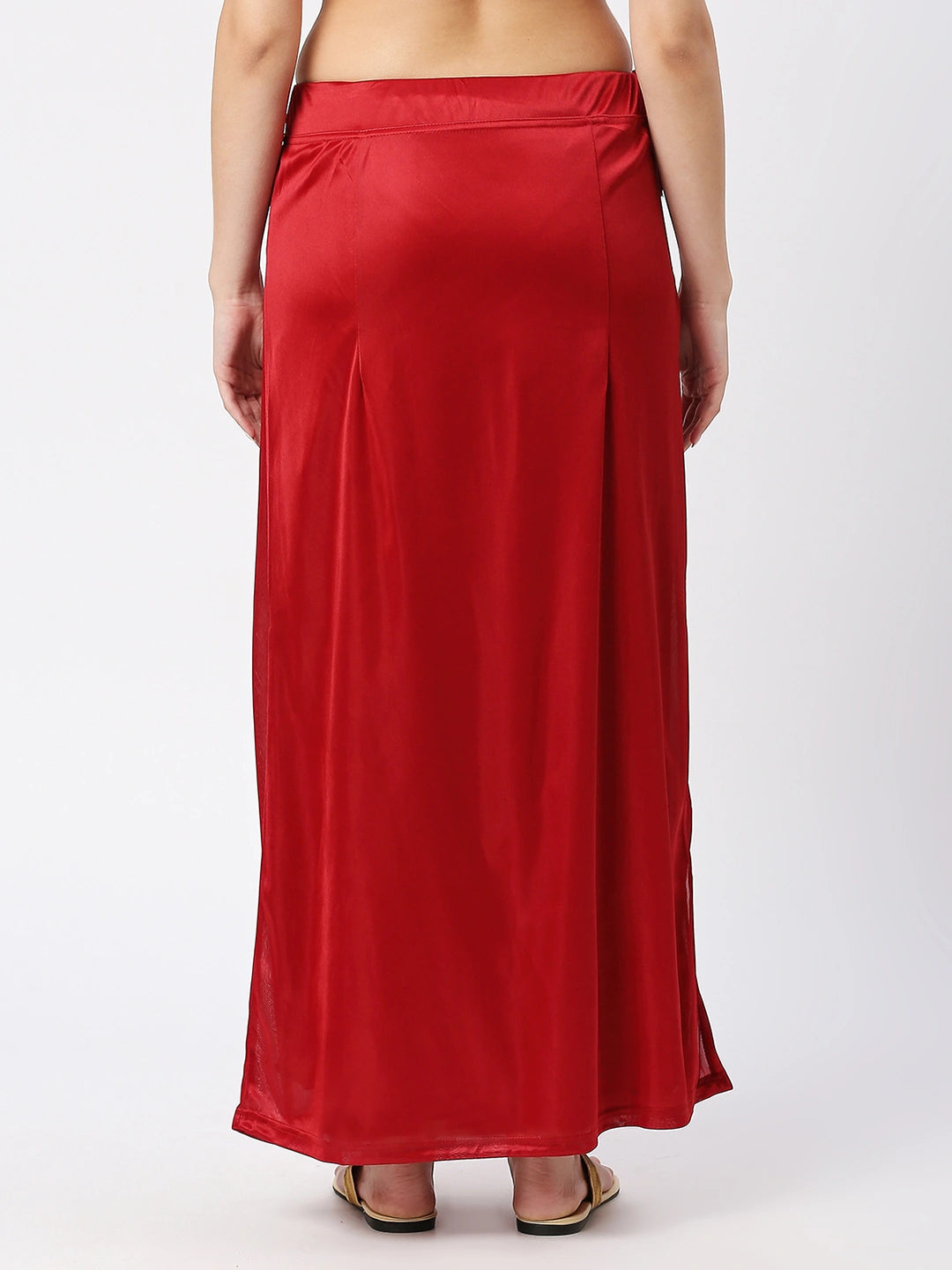 Mulberry Pink Satin Petticoat