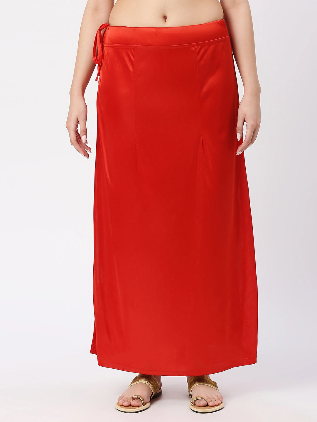 Cherry Red Satin Petticoat