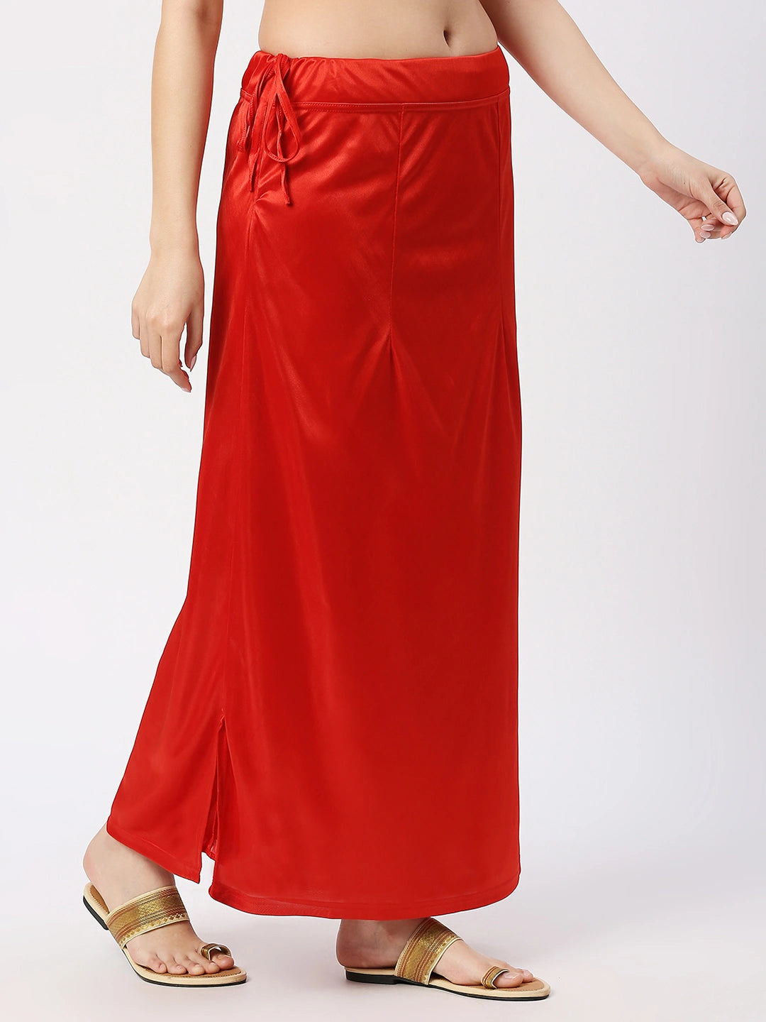 Cherry Red Satin Petticoat