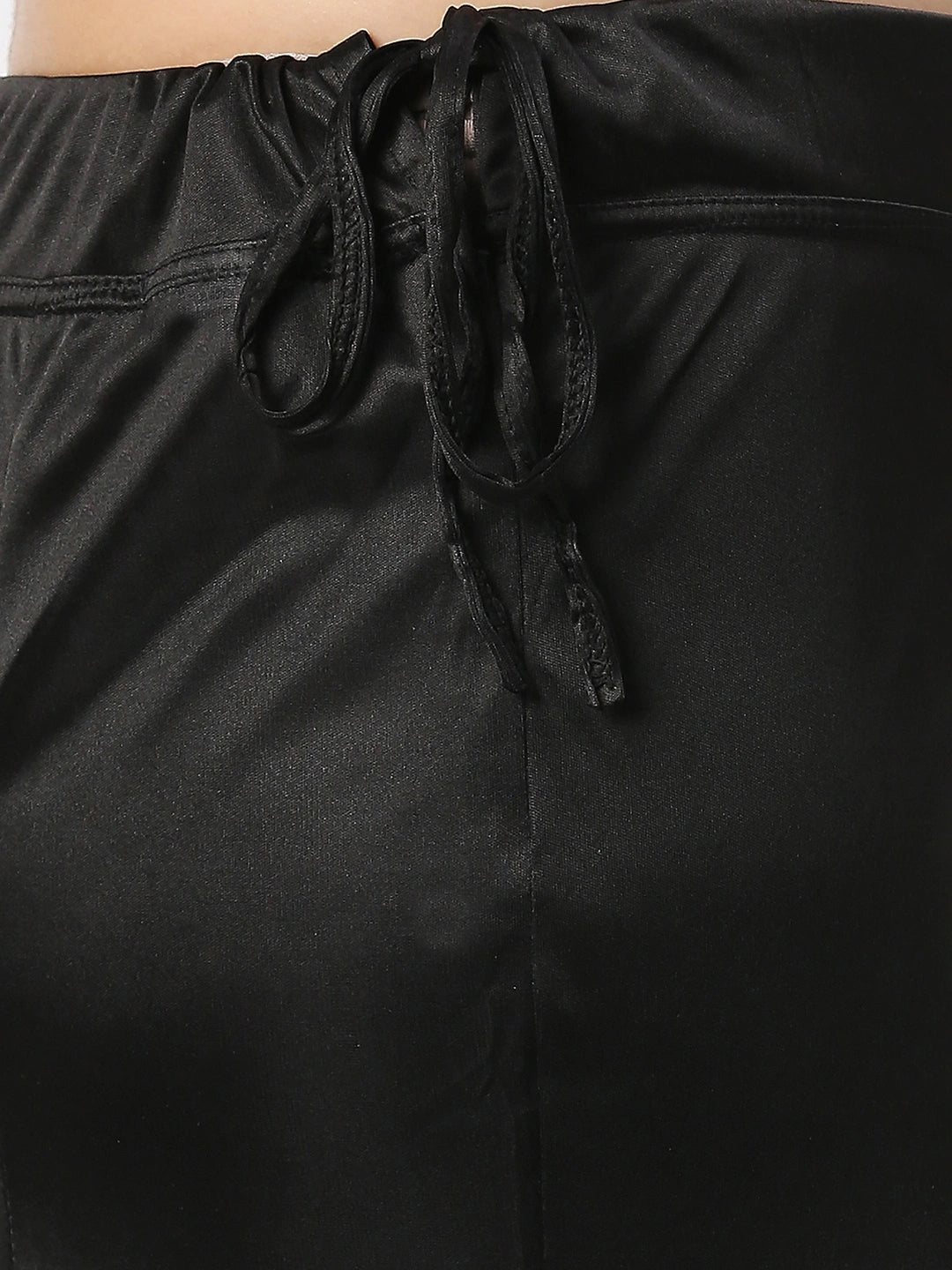 Black Satin Petticoat