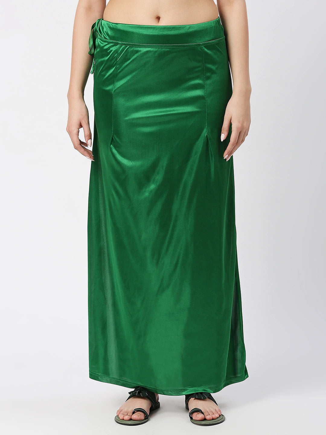 Deep Green Satin Petticoat