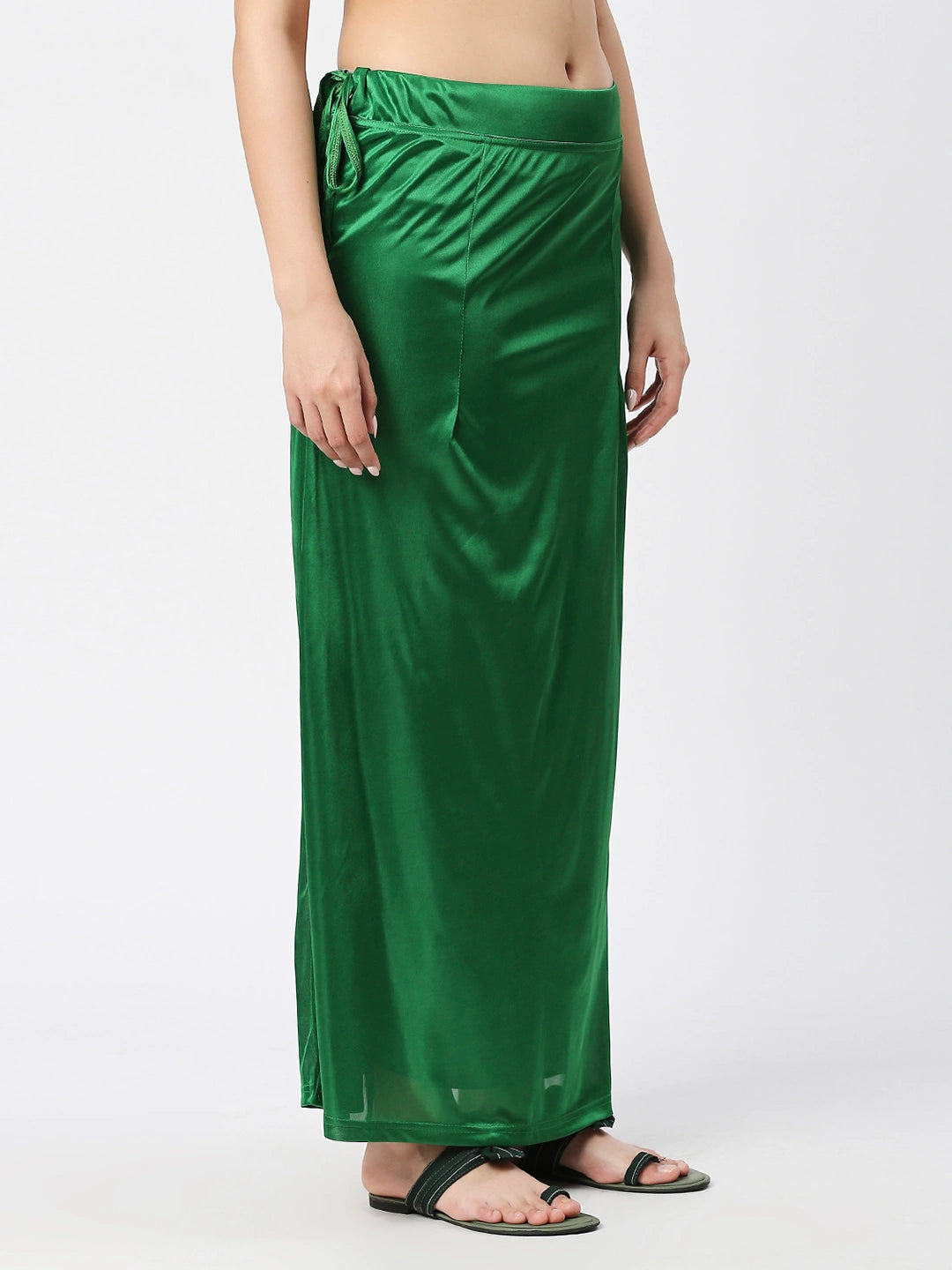 Deep Green Satin Petticoat