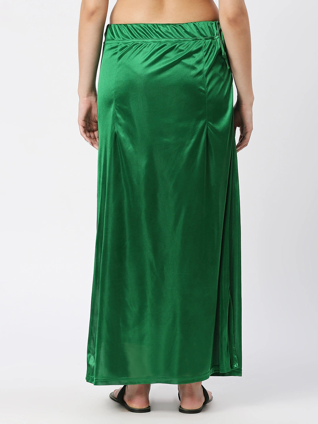 Deep Green Satin Petticoat