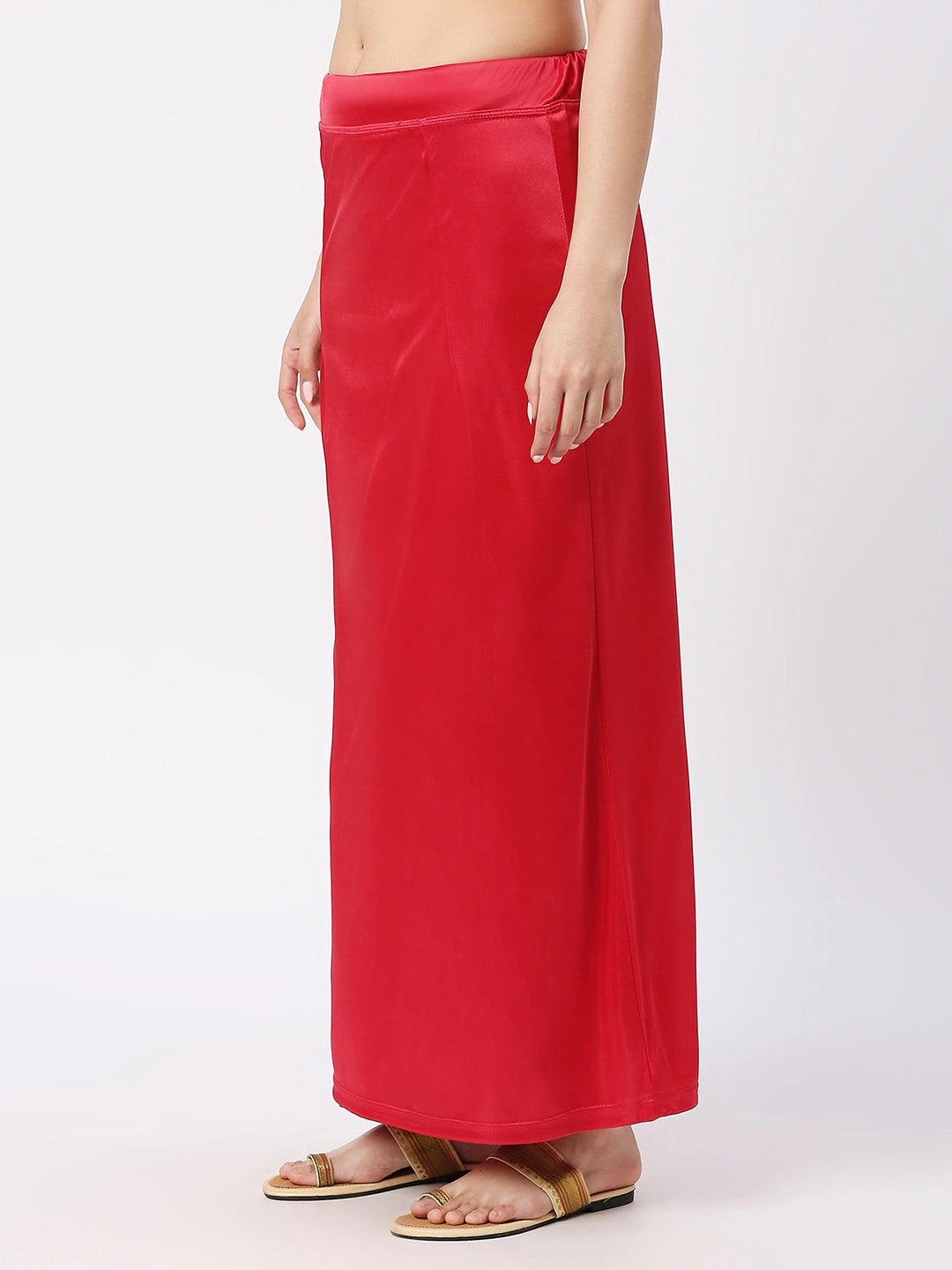 Magenta Pink Satin Petticoat