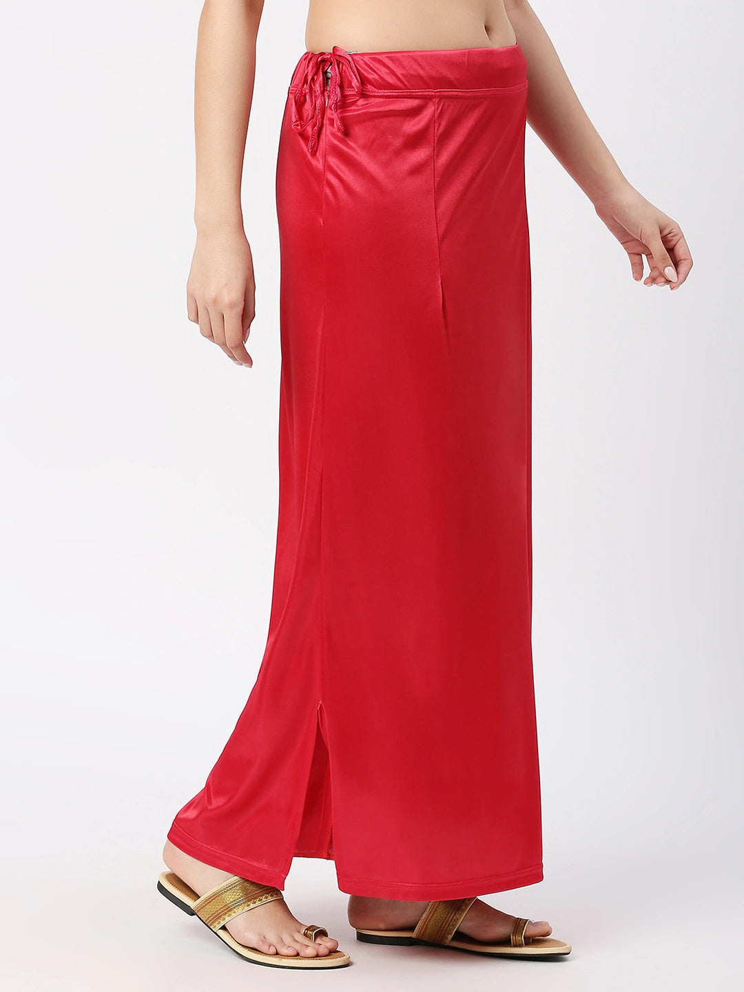 Magenta Pink Satin Petticoat