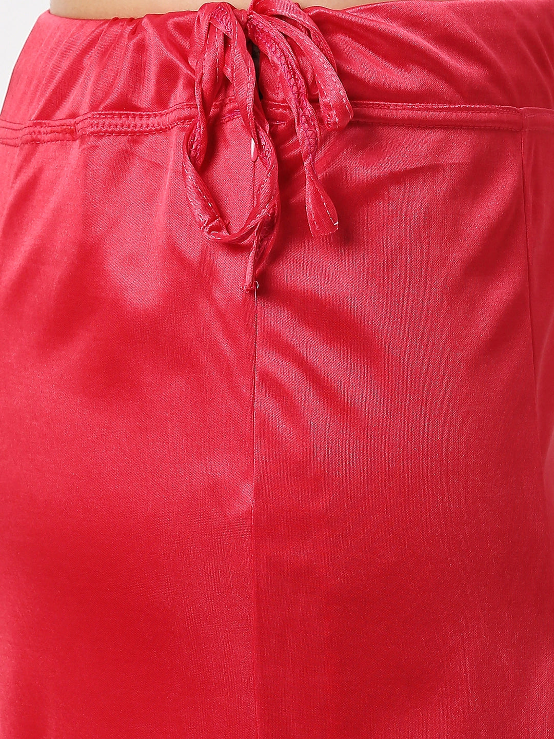 Magenta Pink Satin Petticoat