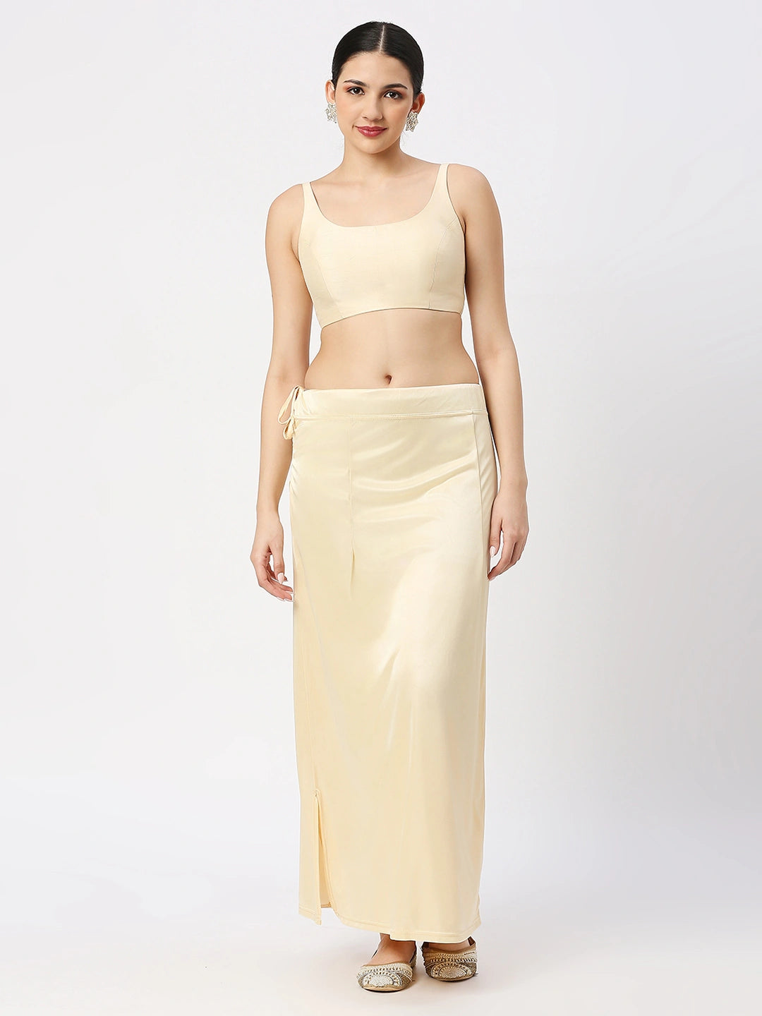 Light Cream Satin Petticoat