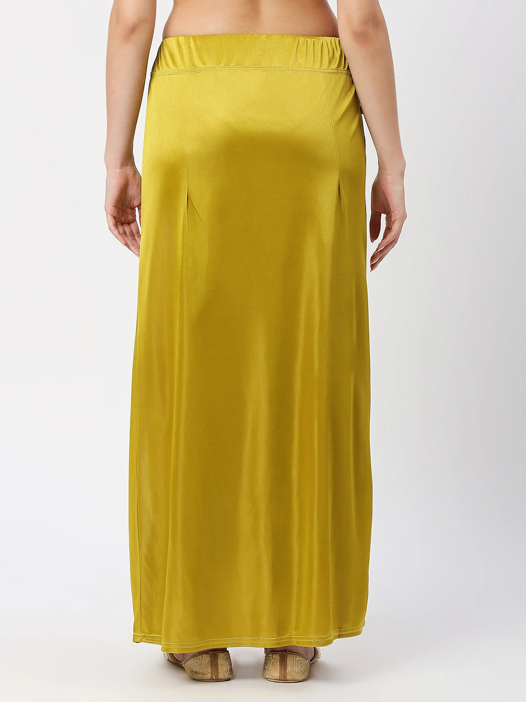 Mehndi Green Satin Petticoat