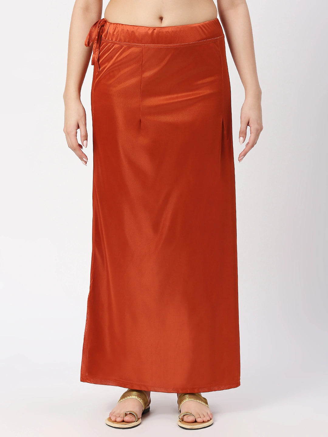 Rust Satin Petticoat