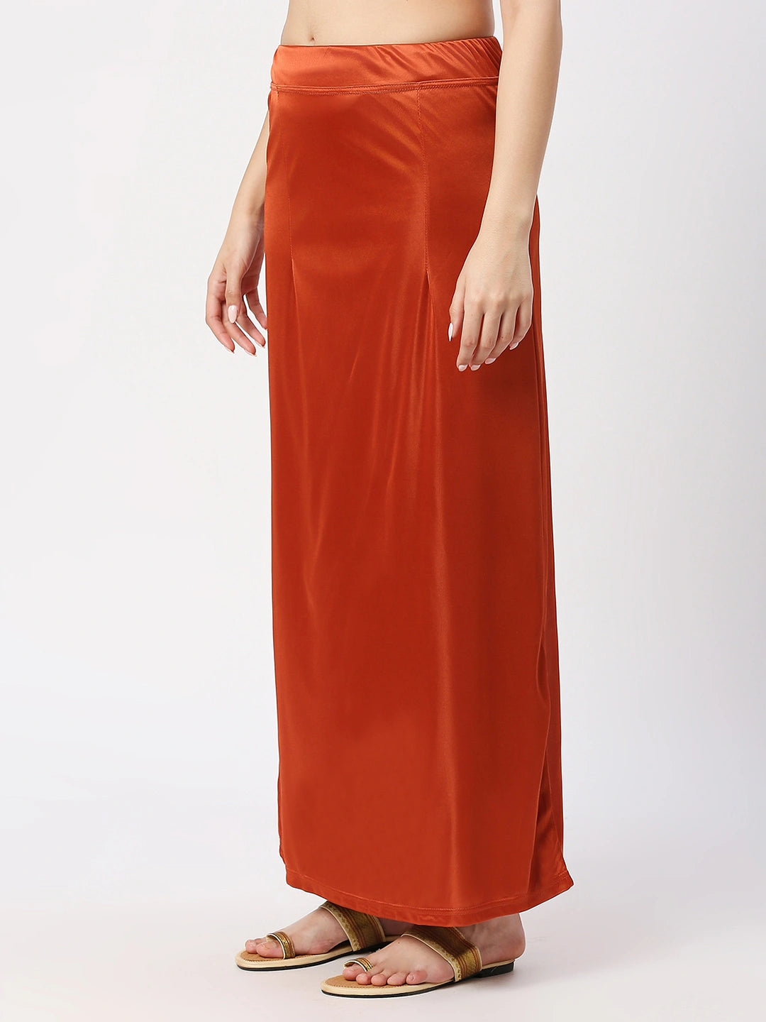 Rust Satin Petticoat