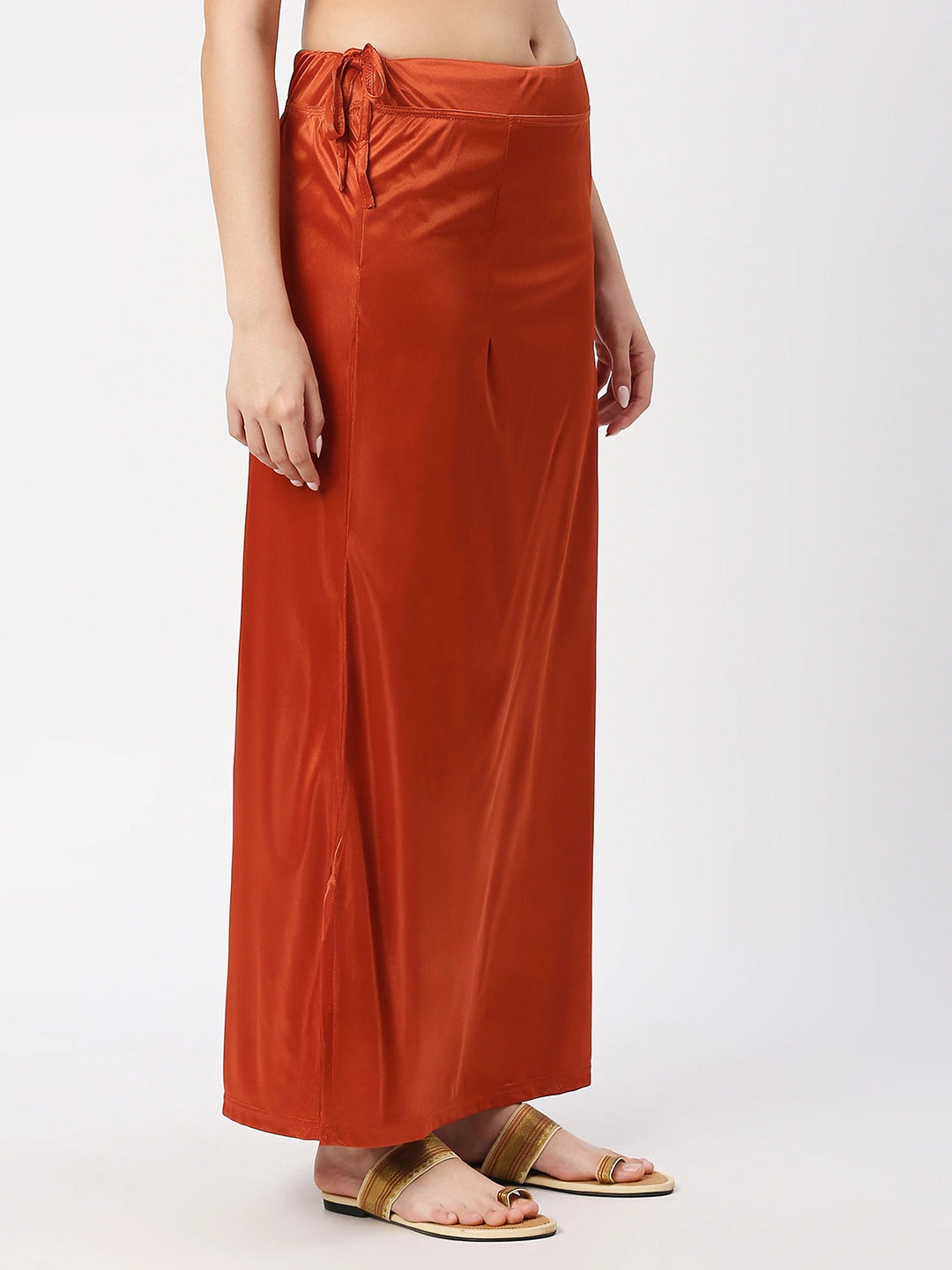 Rust Satin Petticoat