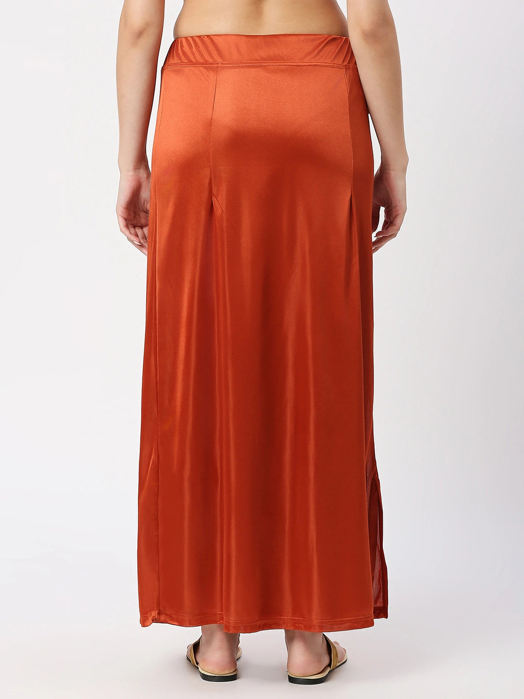 Rust Satin Petticoat