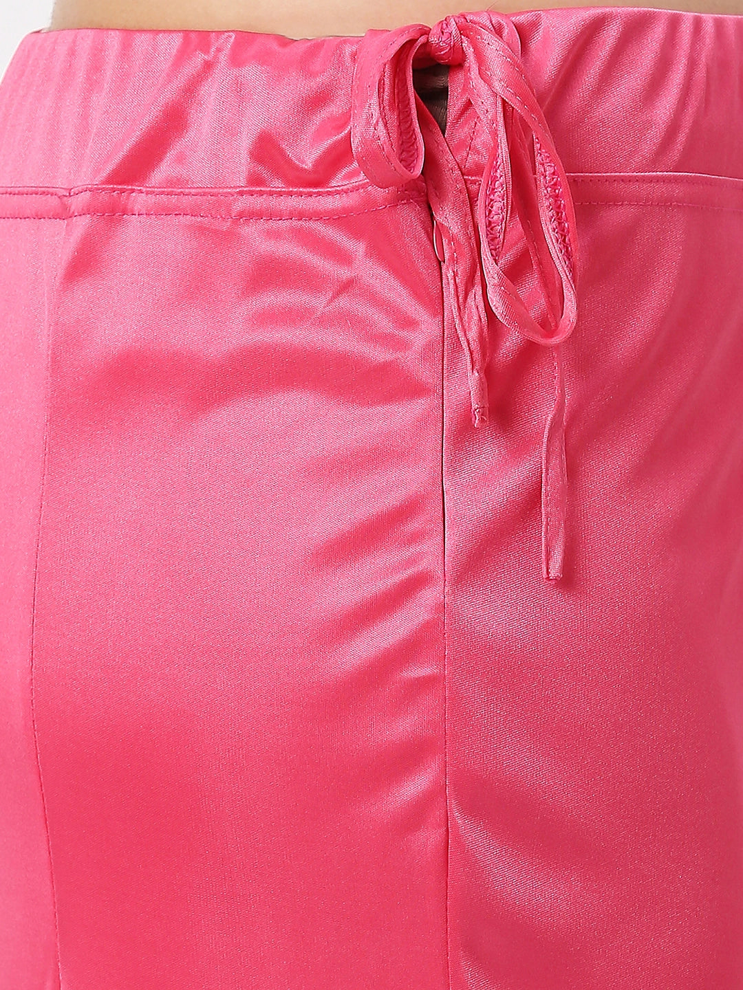 Deep Pink Satin Petticoat