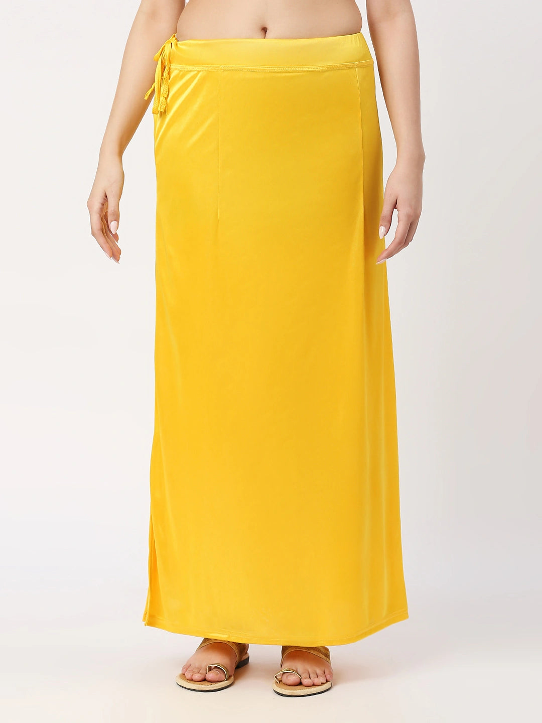 Pineapple Yellow Satin Petticoat