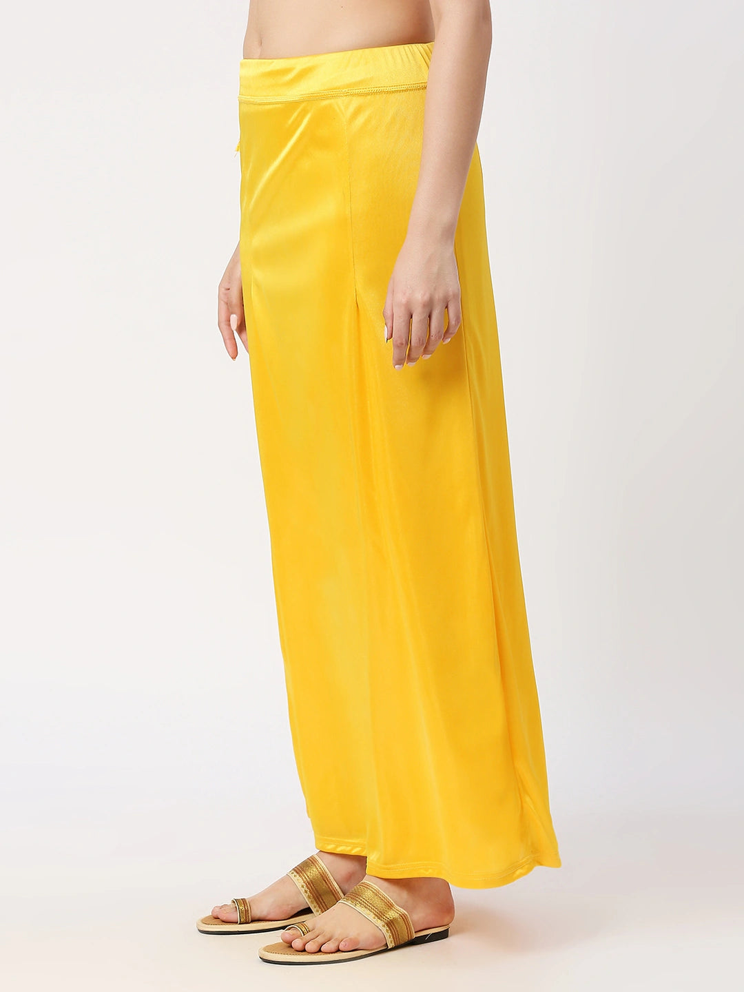 Pineapple Yellow Satin Petticoat