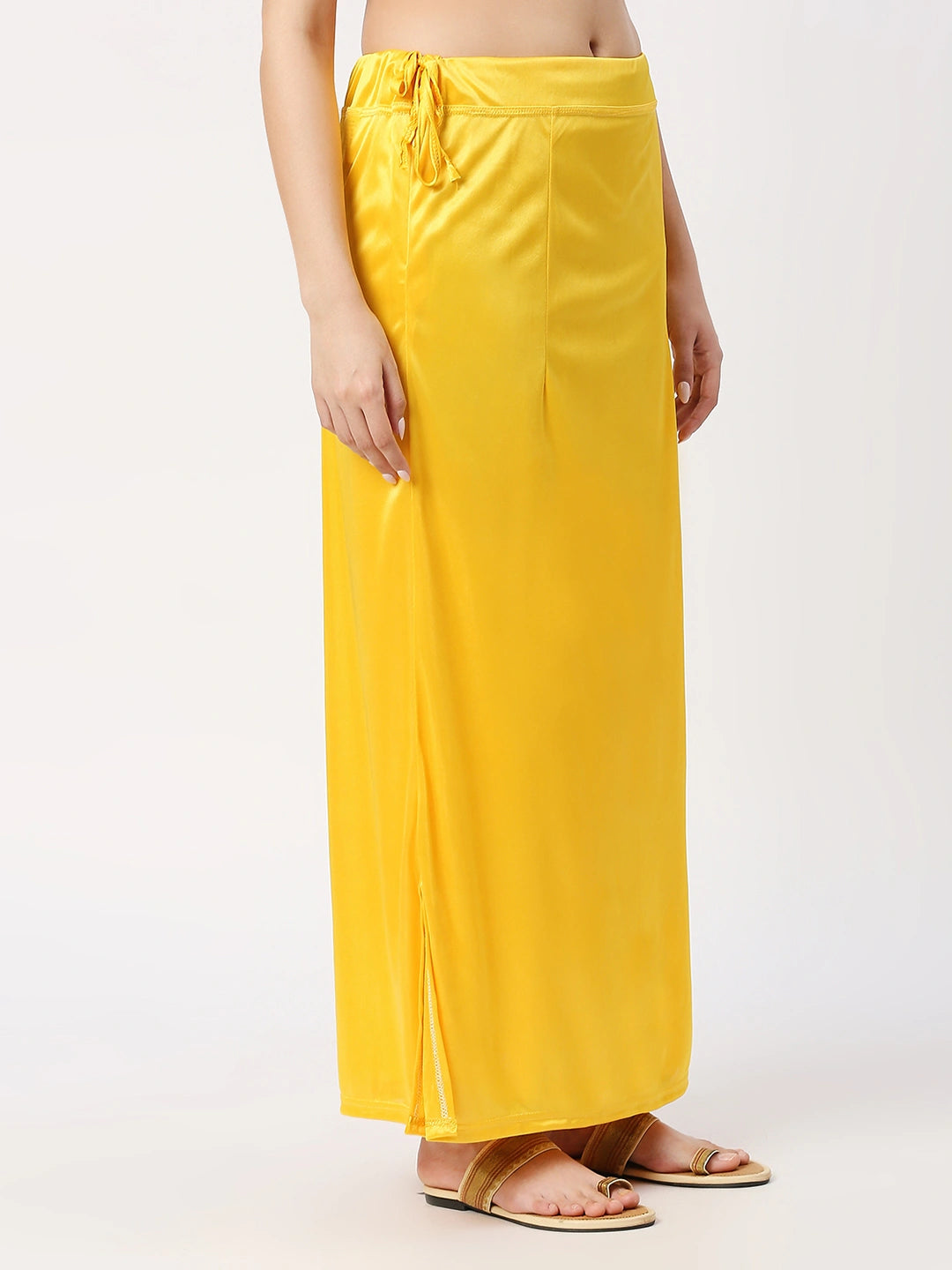 Pineapple Yellow Satin Petticoat